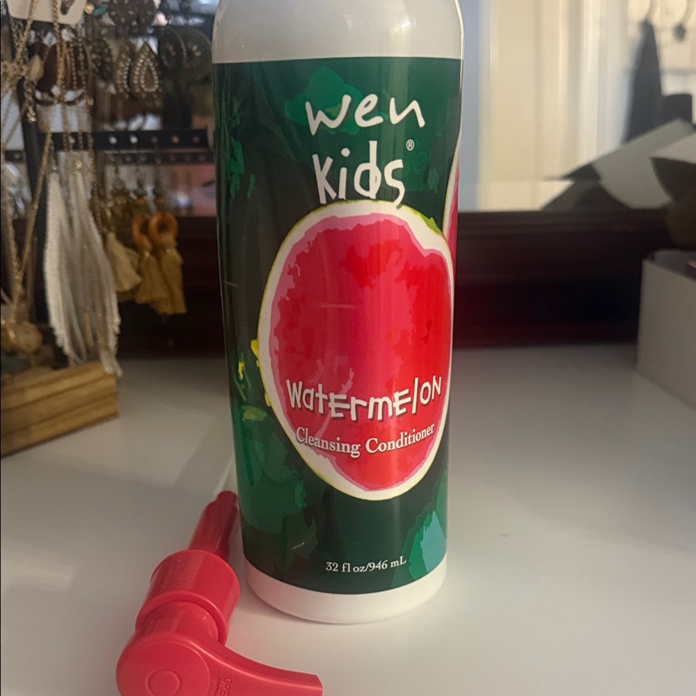 WEN Kids Watermelon Cleansing Conditioner - Green & Pink